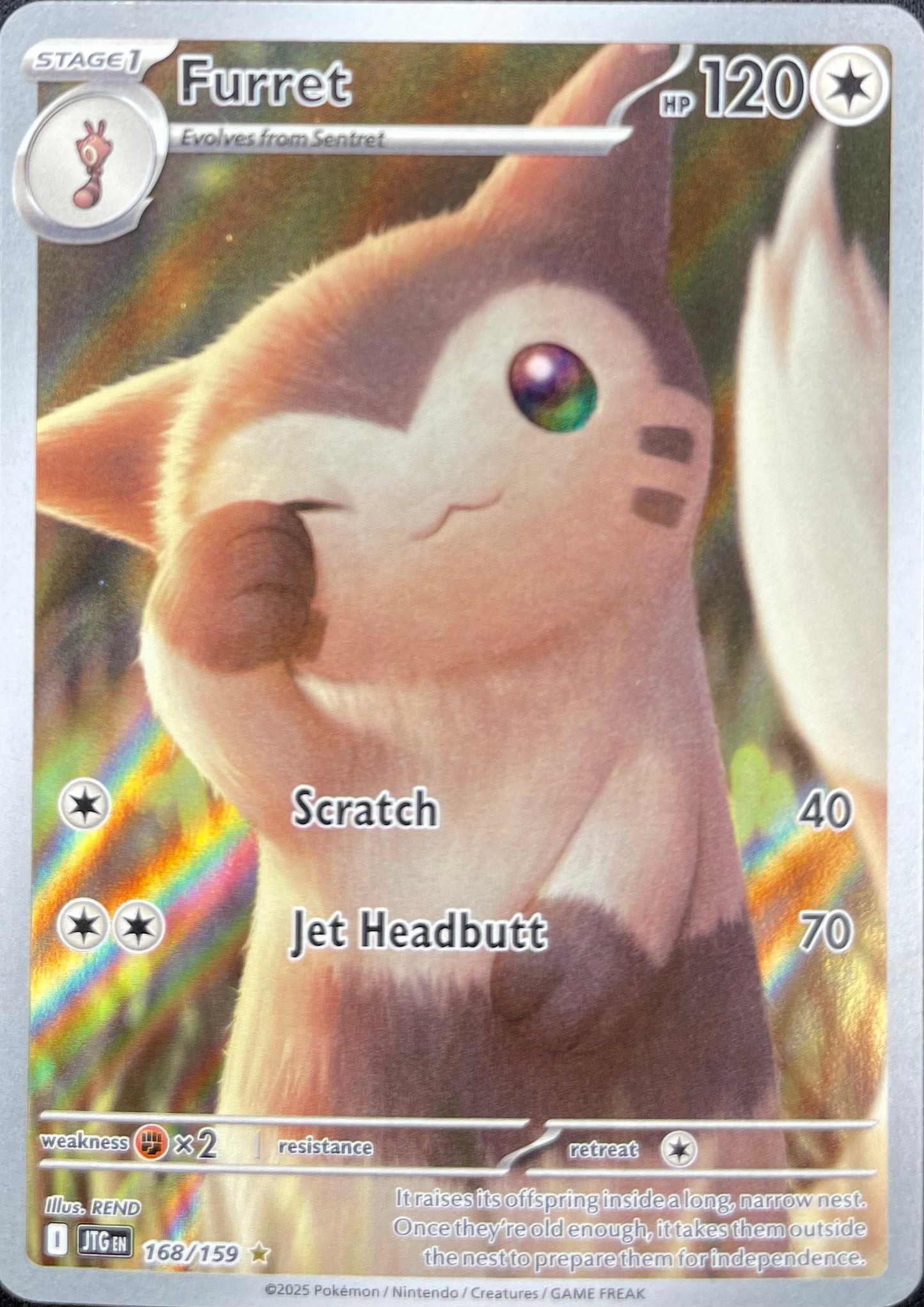 Furret - 168/159 - SV09: Journey Together (JTG)