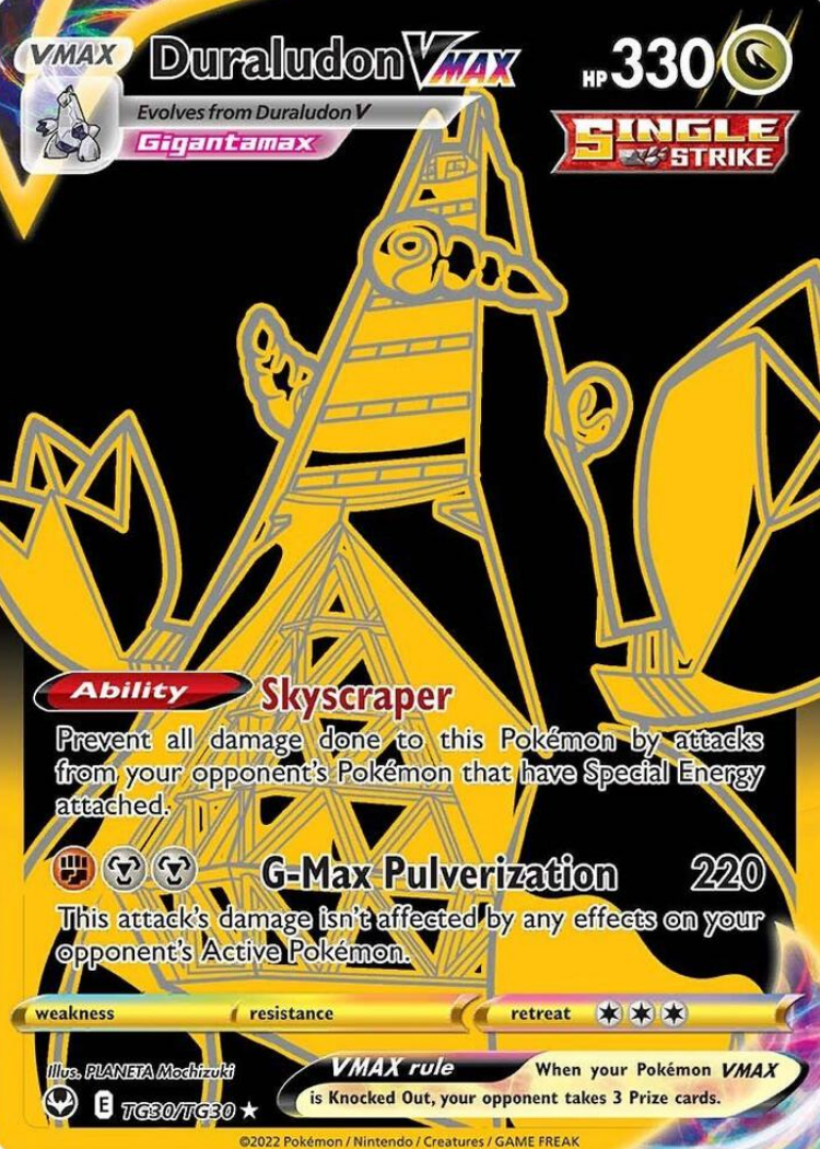 Duraludon VMAX (Secret) - SWSH12: Silver Tempest Trainer Gallery (SWSH12: TG)