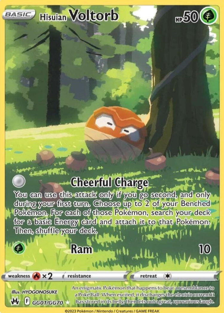 Hisuian Voltorb - SWSH: Crown Zenith: Galarian Gallery (CRZ:GG)