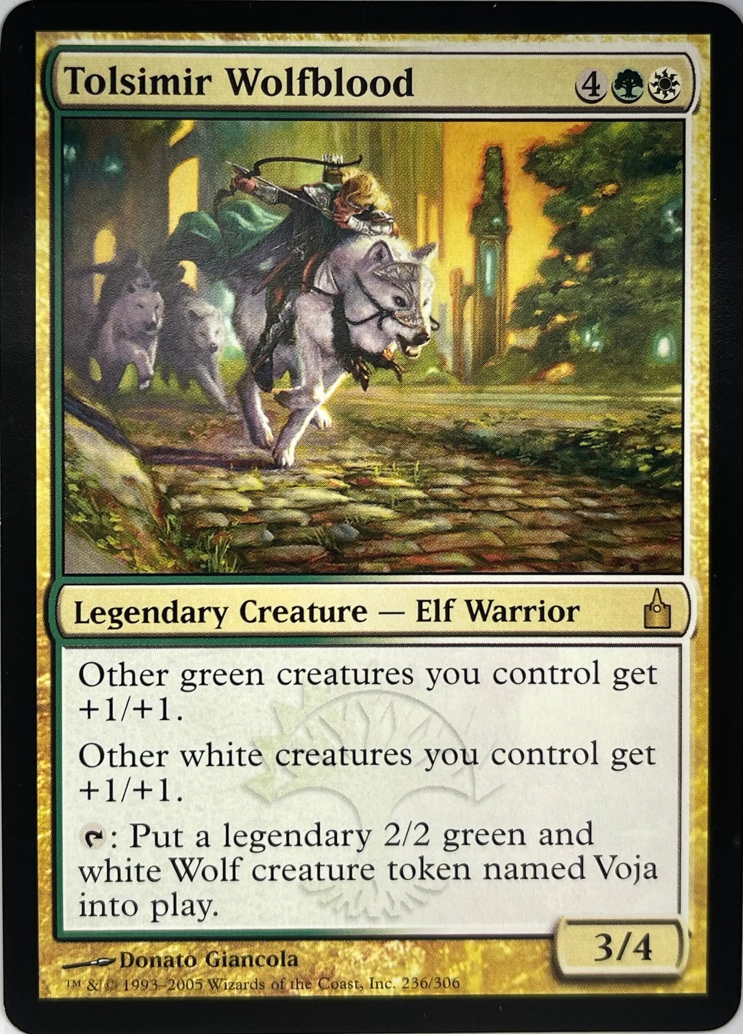 Tolsimir Wolfblood - Ravnica: City of Guilds (RAV) ThePokeVibe