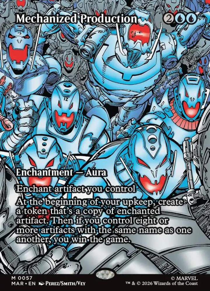 Mechanized Production (Borderless) - Marvel Universe Eternal-Legal (MAR)