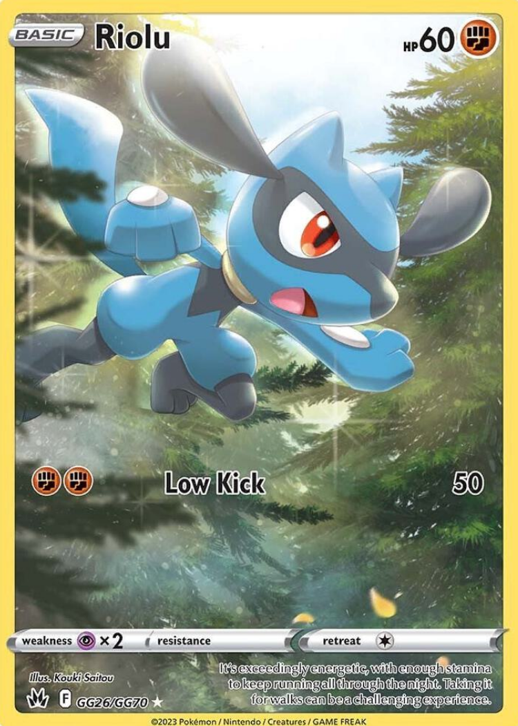 Riolu - SWSH: Crown Zenith: Galarian Gallery (CRZ:GG)