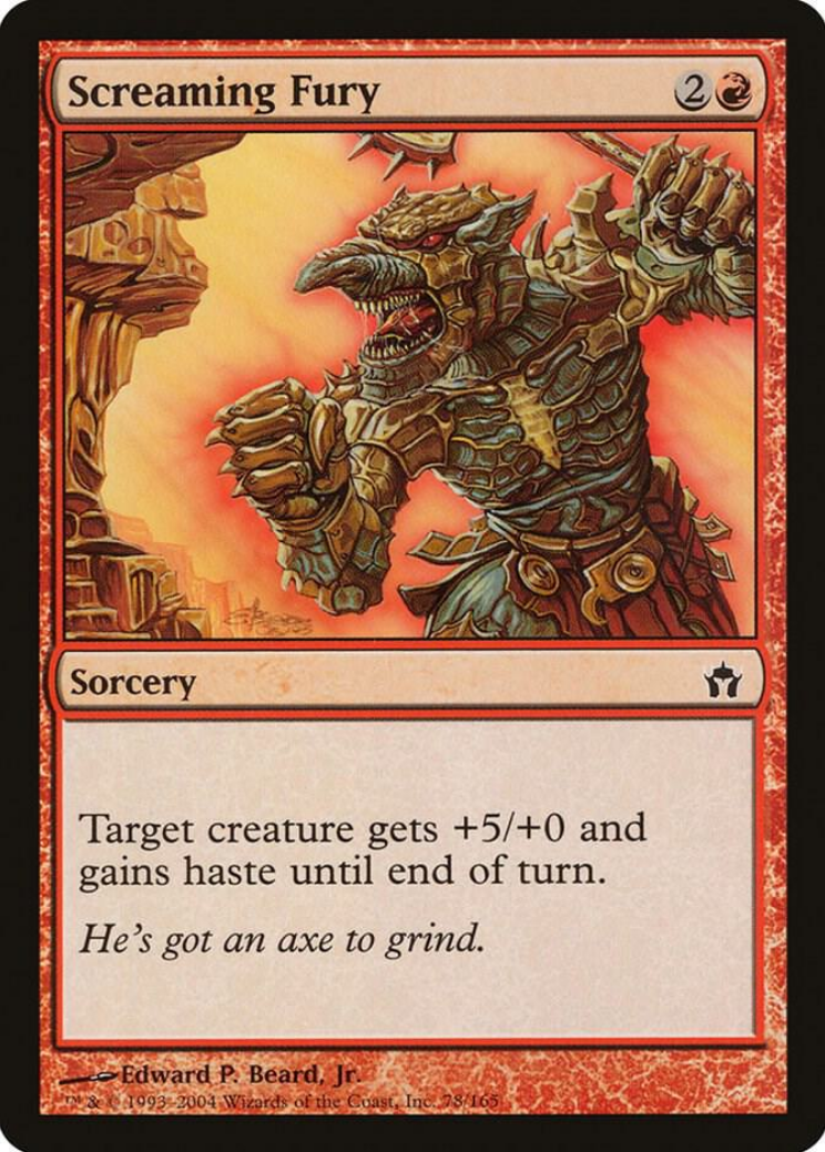 Screaming Fury - Fifth Dawn (5DN) FOIL MP