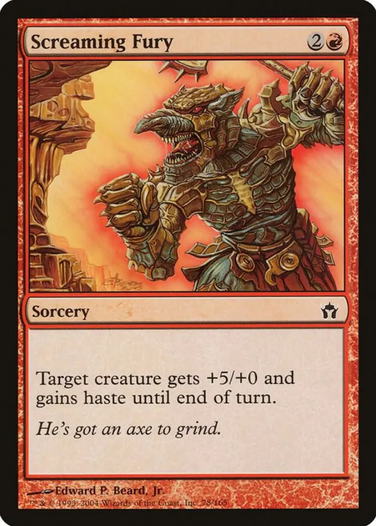 Screaming Fury - Fifth Dawn (5DN) FOIL MP ThePokeVibe