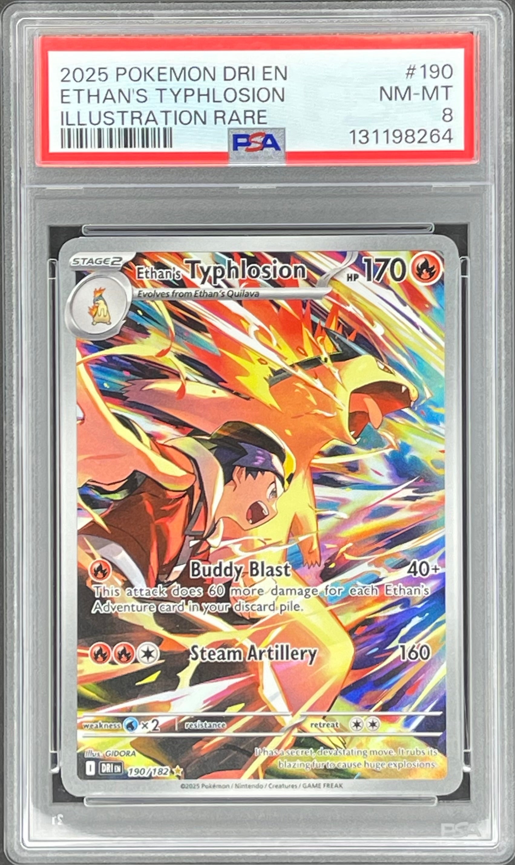 Ethan’s Typhlosion 190/182: Destined Rivals