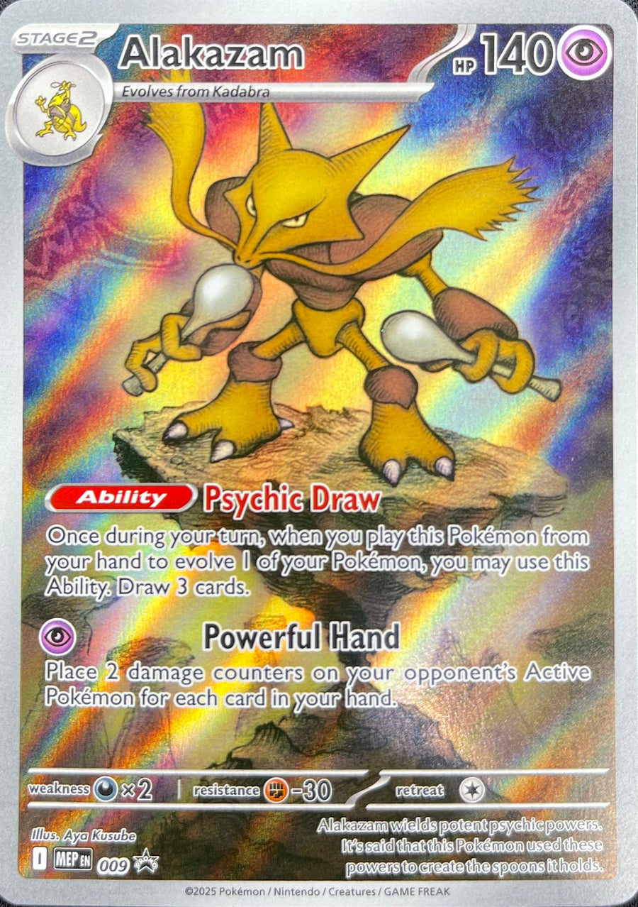 Alakazam - 009 - ME: Mega Evolution Promo (MEP)