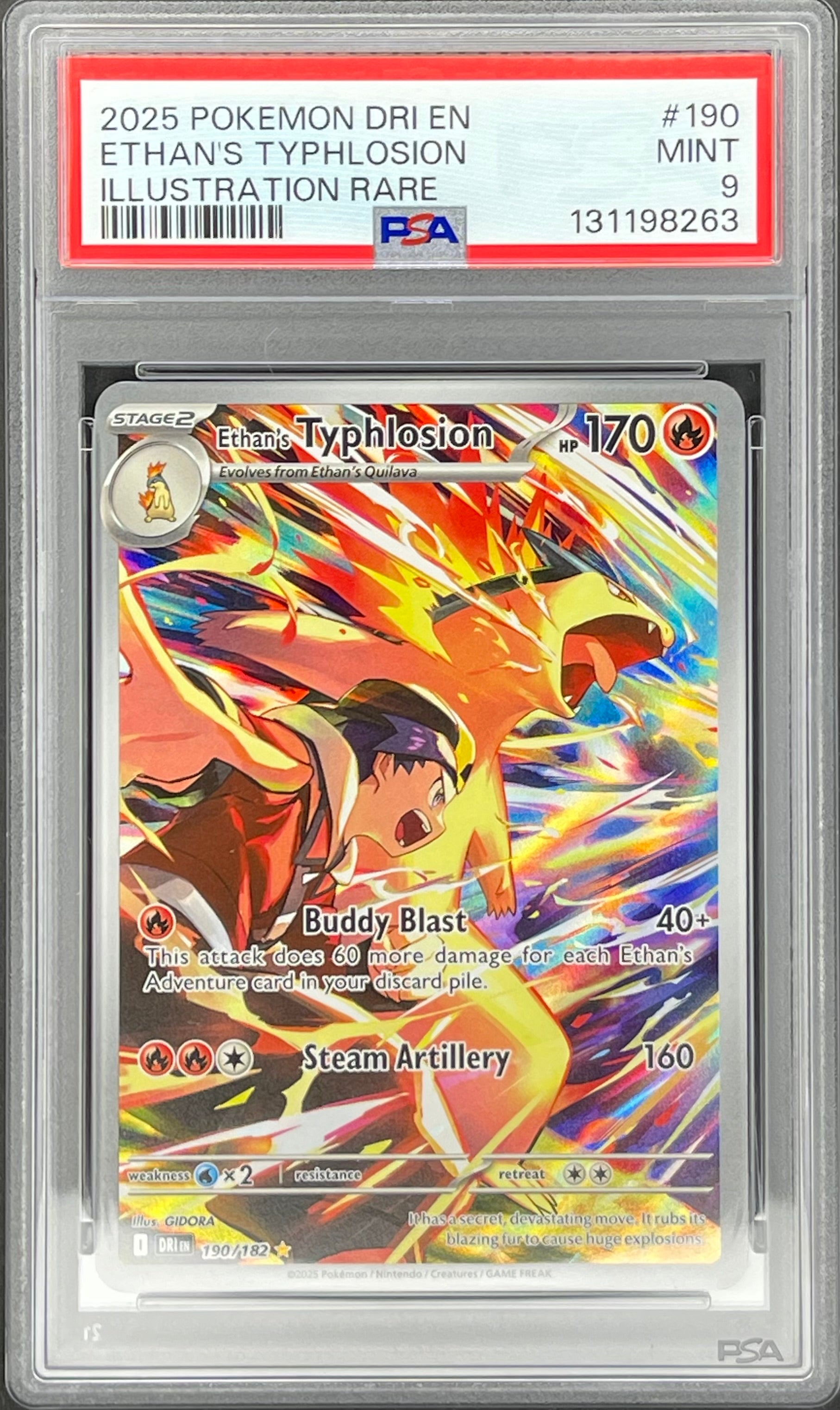 Ethan’s Typhlosion 190/182: Destined Rivals