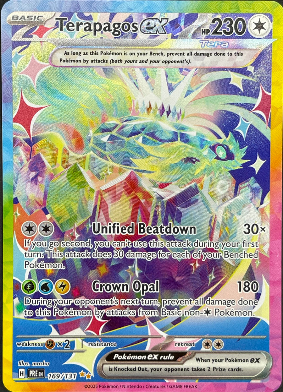 Terapagos ex 169/131 Prismatic Evolutions