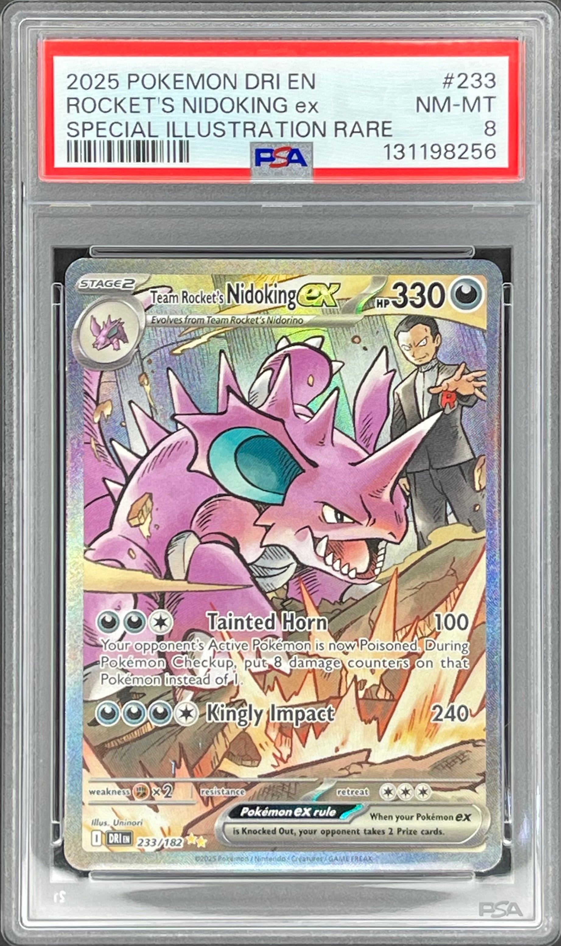 Team Rocket’s Nidoking ex 233/182: Destined Rivals