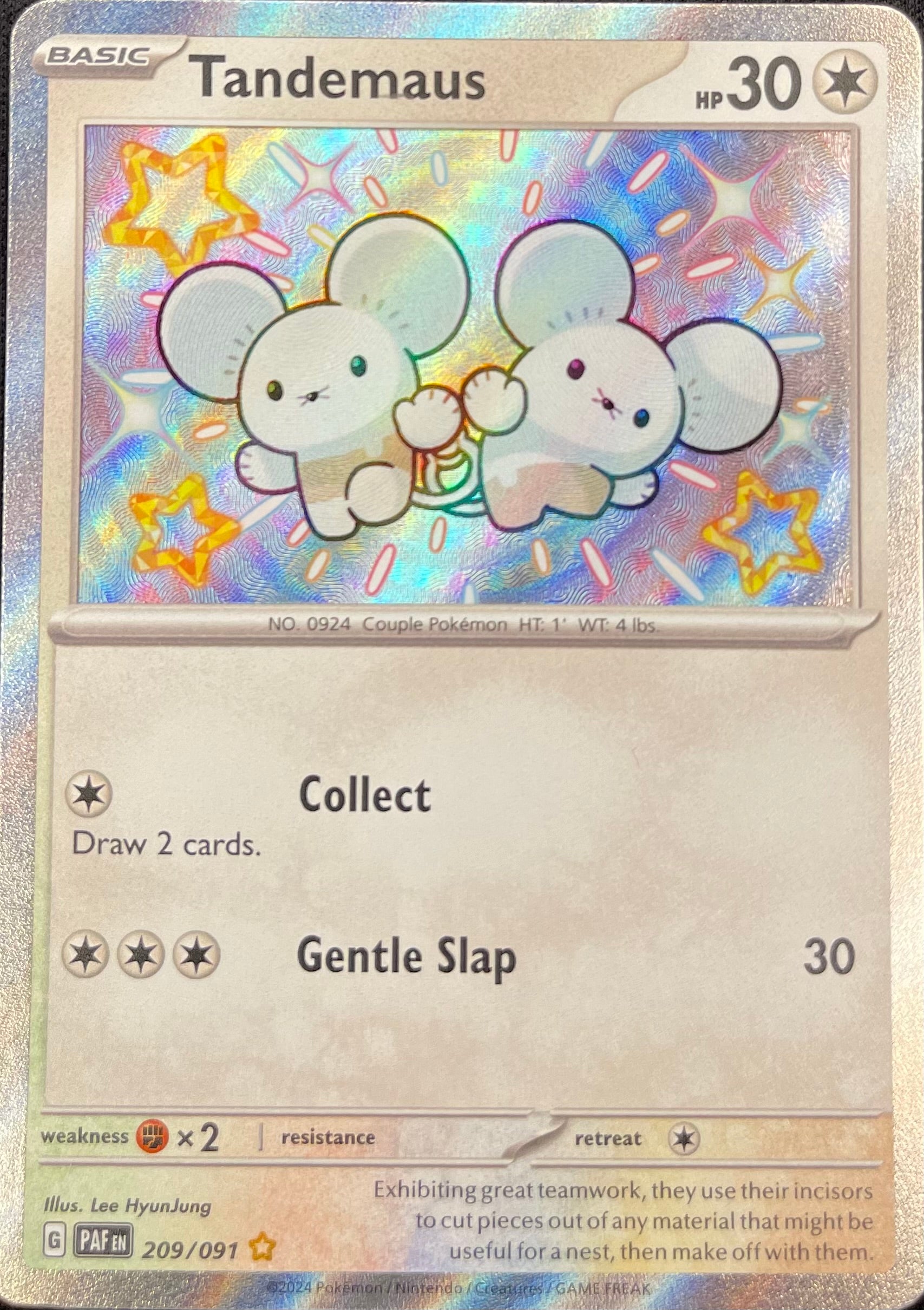 Tandemaus 209/091: Paldean Fates