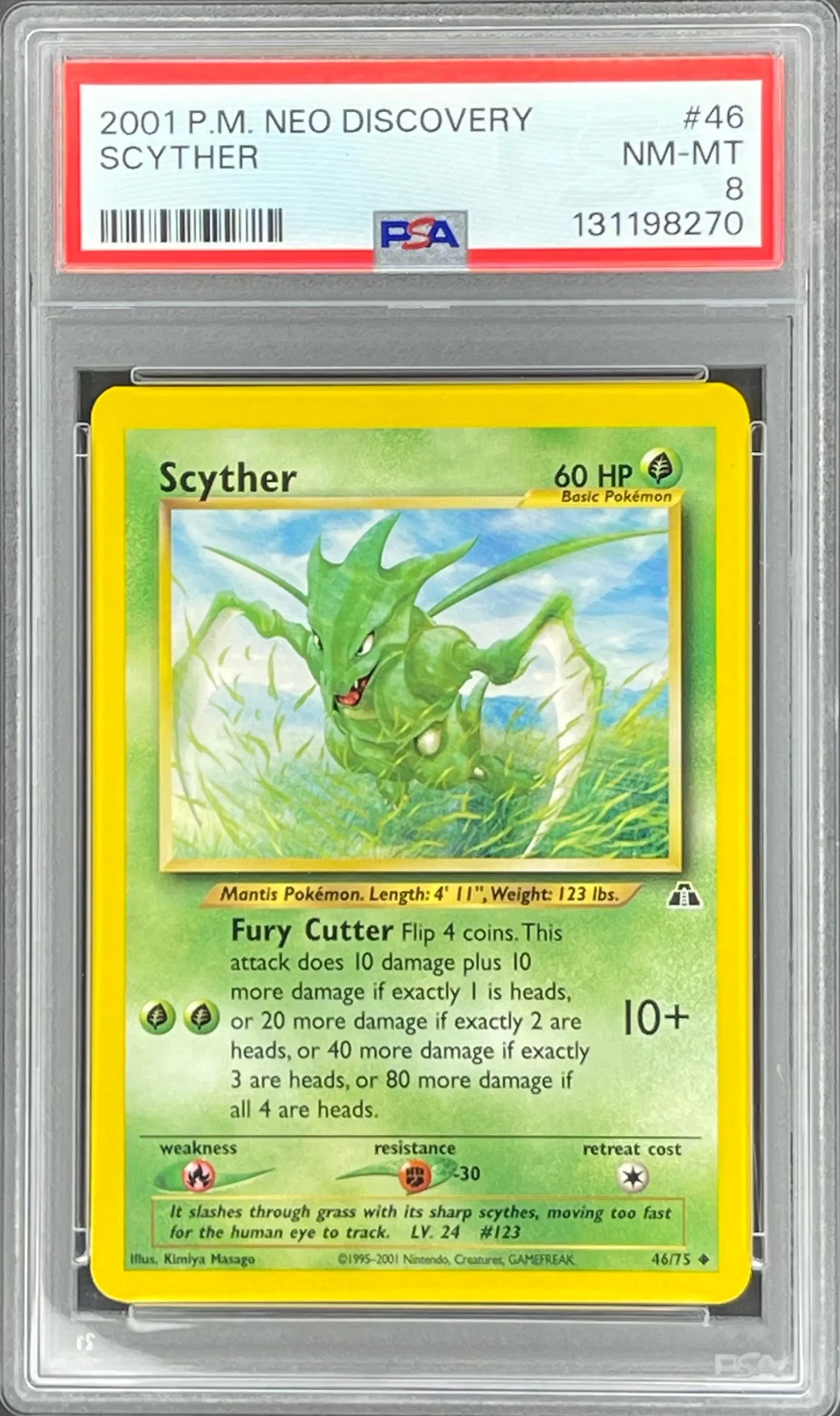 Scyther 46/75: Neo Discovery ThePokeVibe
