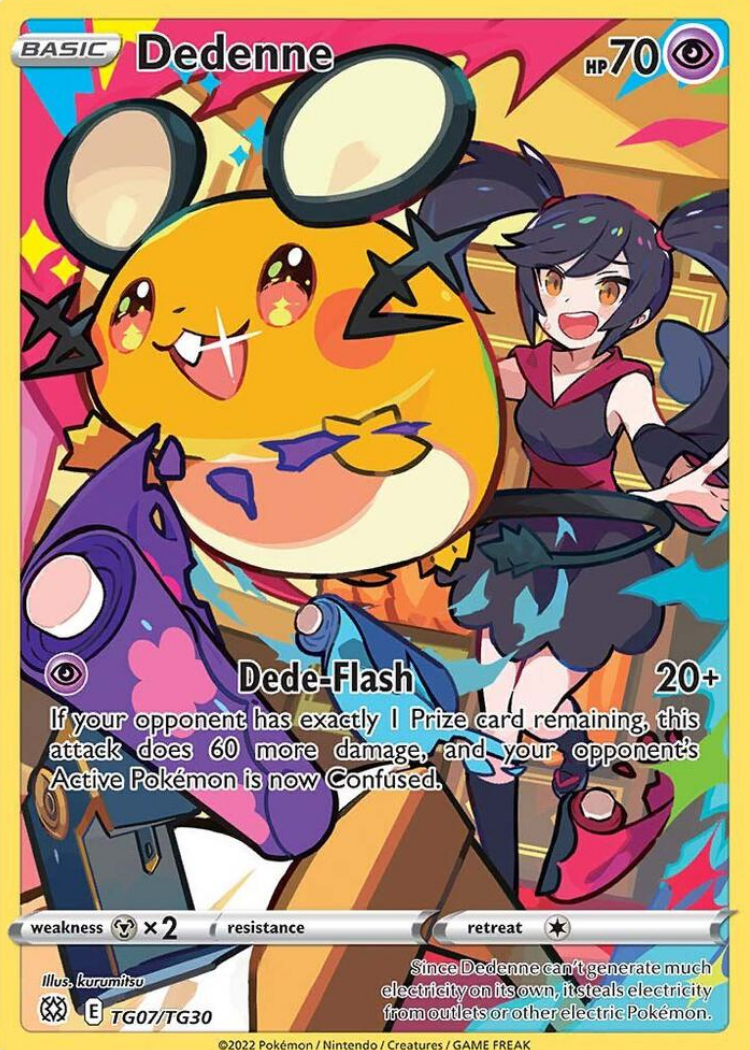 Dedenne - SWSH09: Brilliant Stars Trainer Gallery (SWSH09:TG)