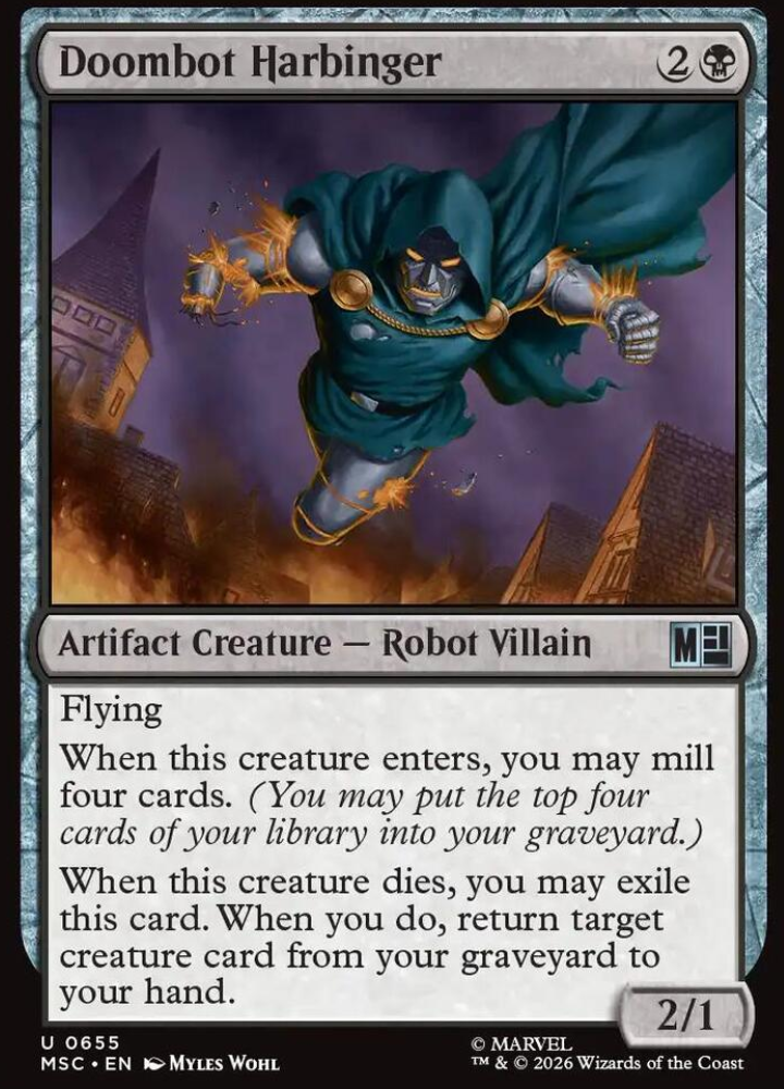 Doombot Harbinger - Commander: Marvel Super Heroes (MSC) Foil