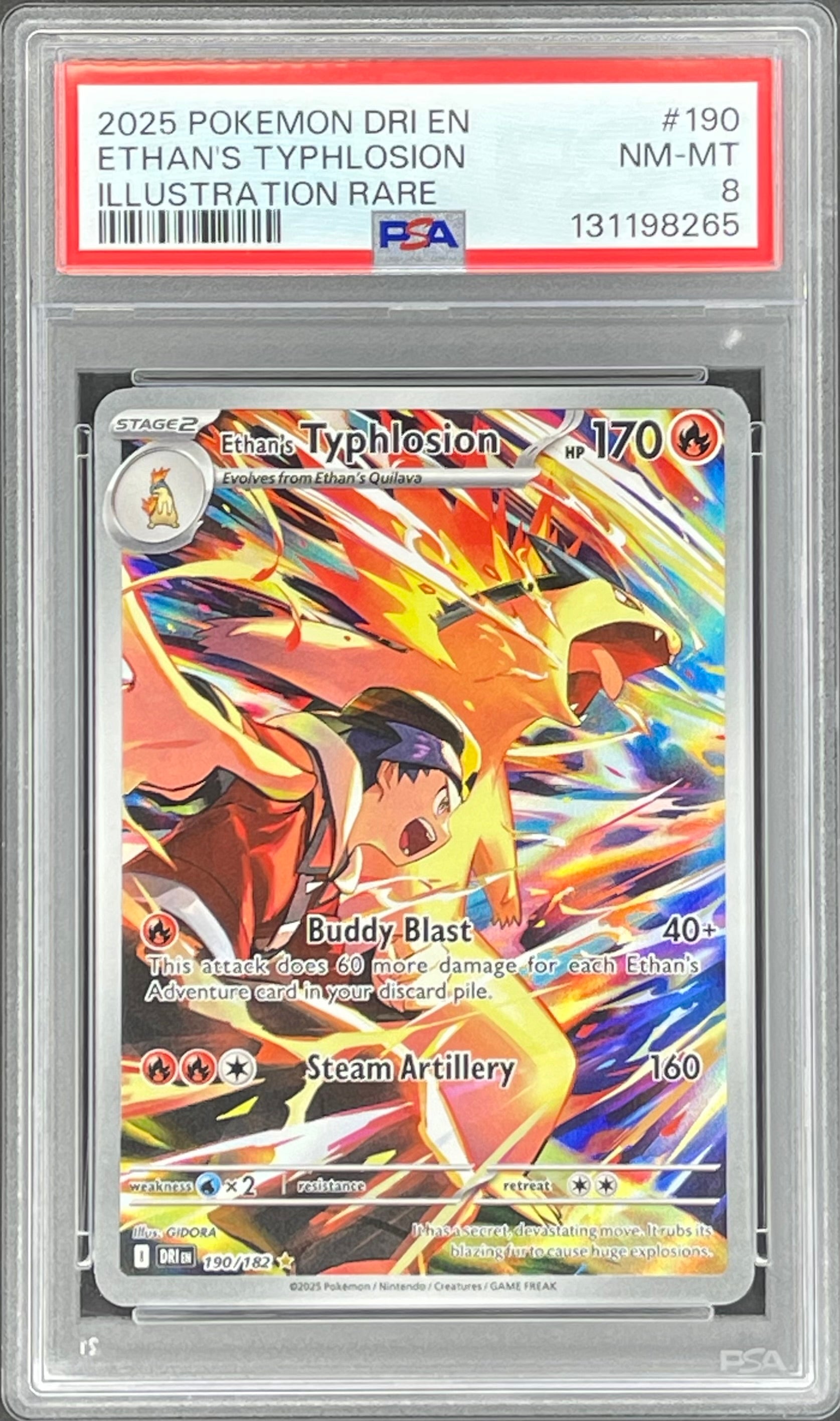 Ethan’s Typhlosion 190/182: Destined Rivals