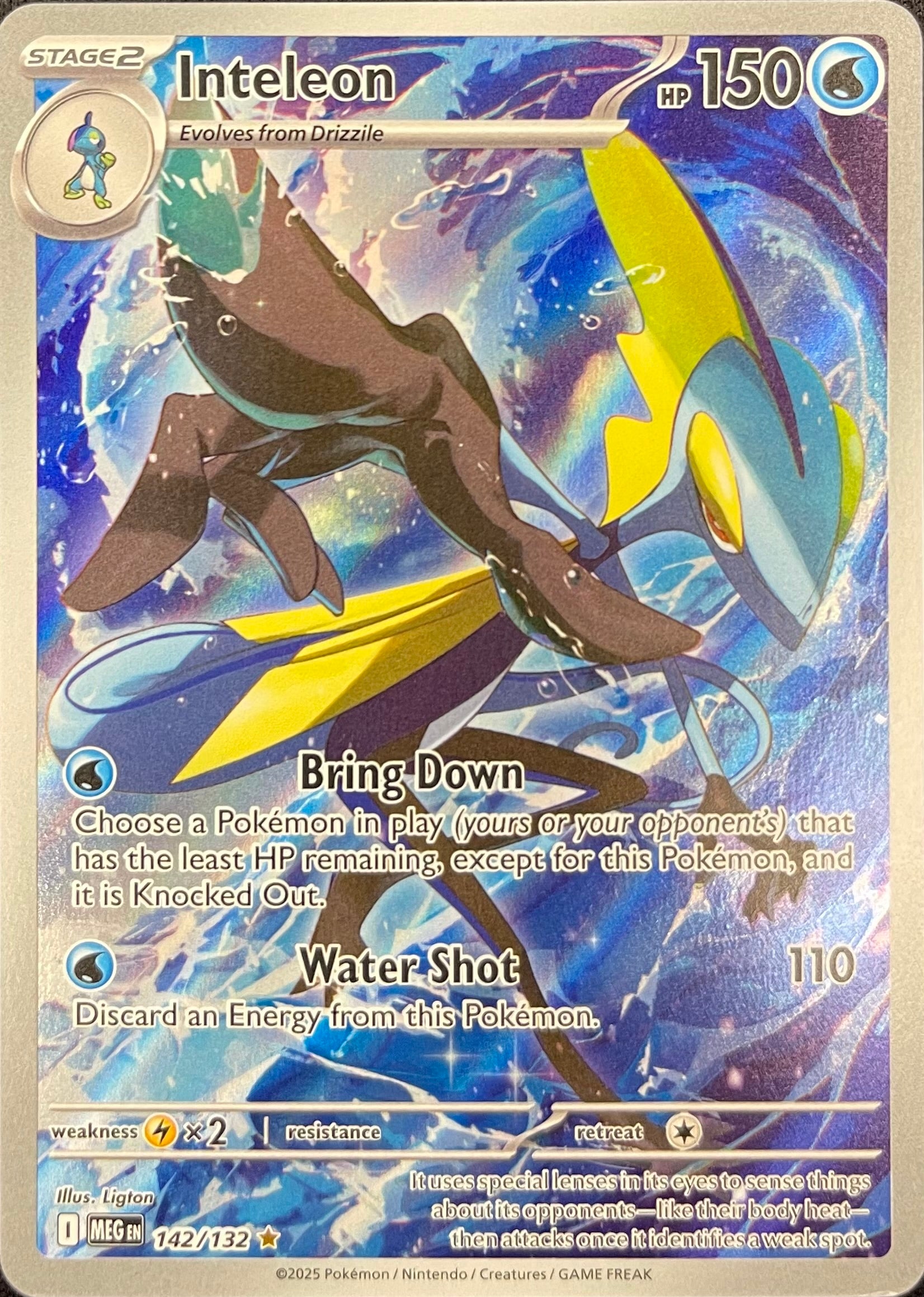 Inteleon 142/132: Mega Evolution