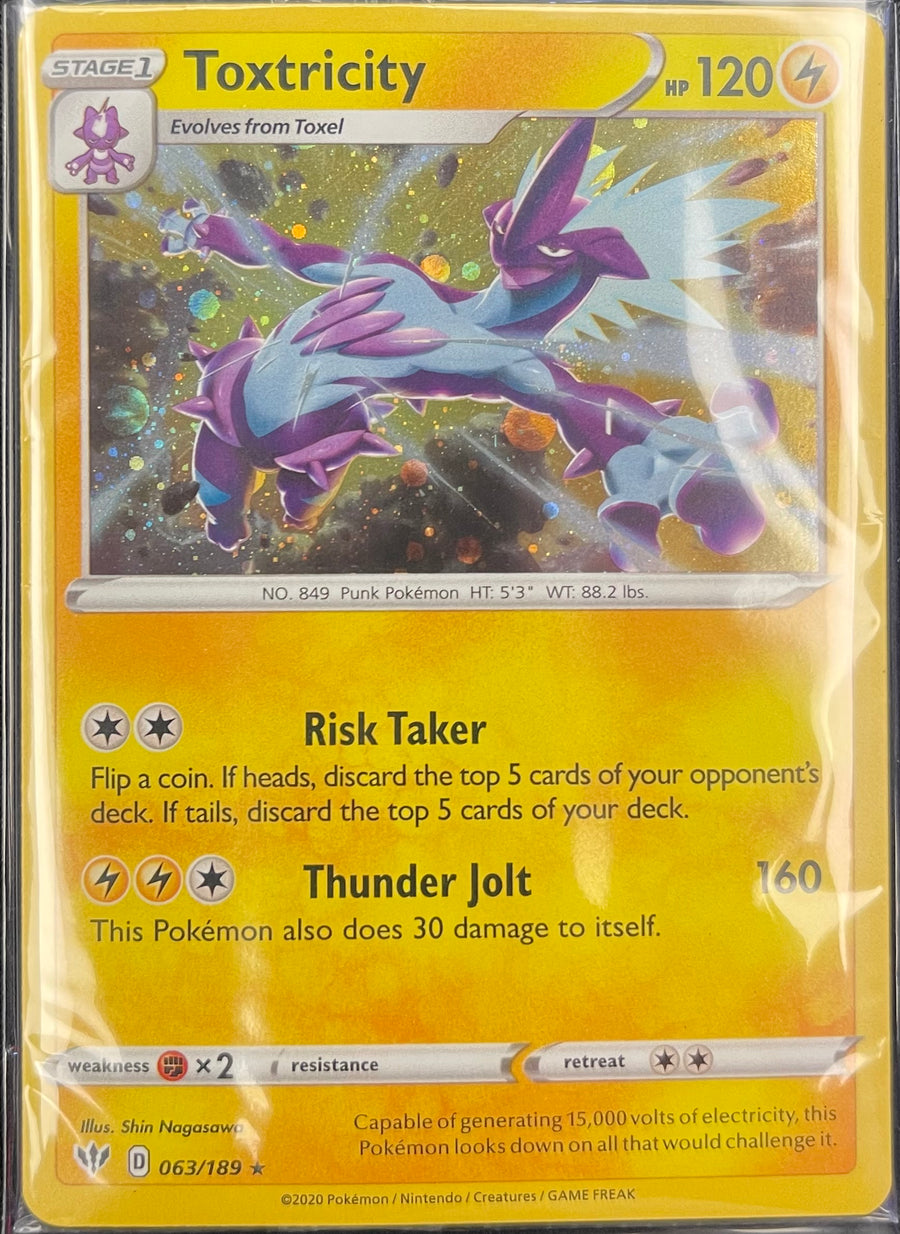 Toxtricity 063/189: Knockout Box Promo Sealed