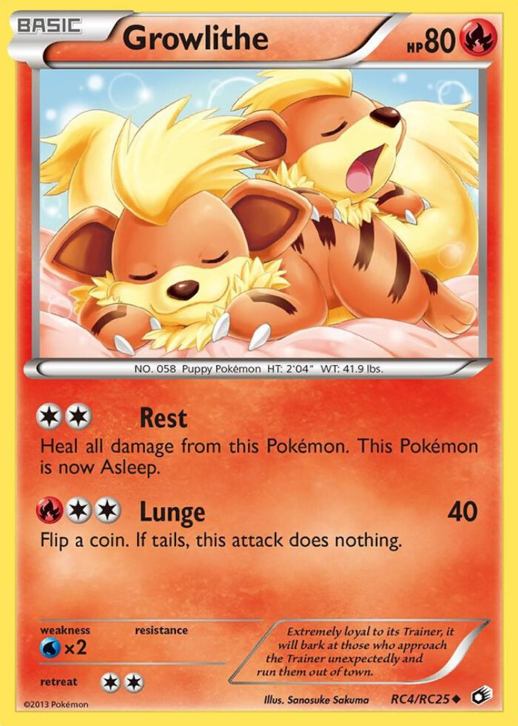 Growlithe - Legendary Treasures: Radiant Collection (LTR) HP