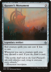 Hazoret's Monument - Amonkhet (AKH)