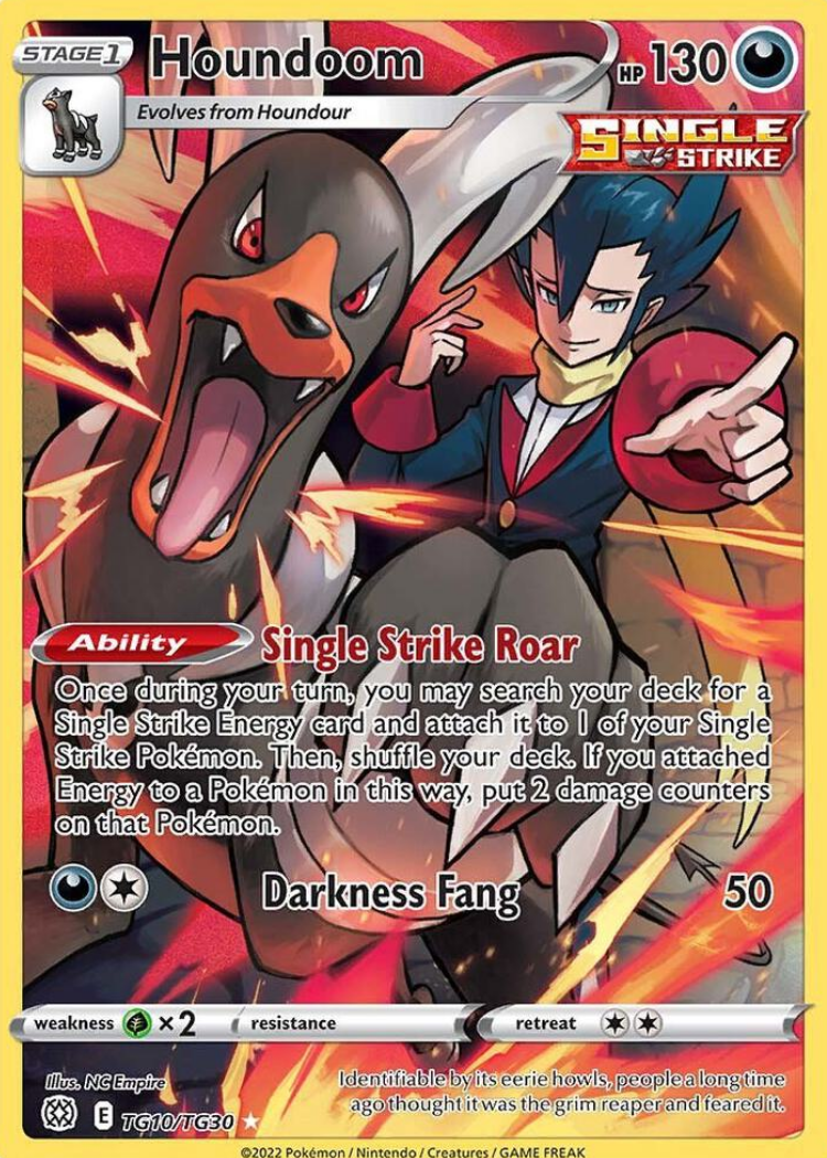 Houndoom - SWSH09: Brilliant Stars Trainer Gallery (SWSH09:TG)