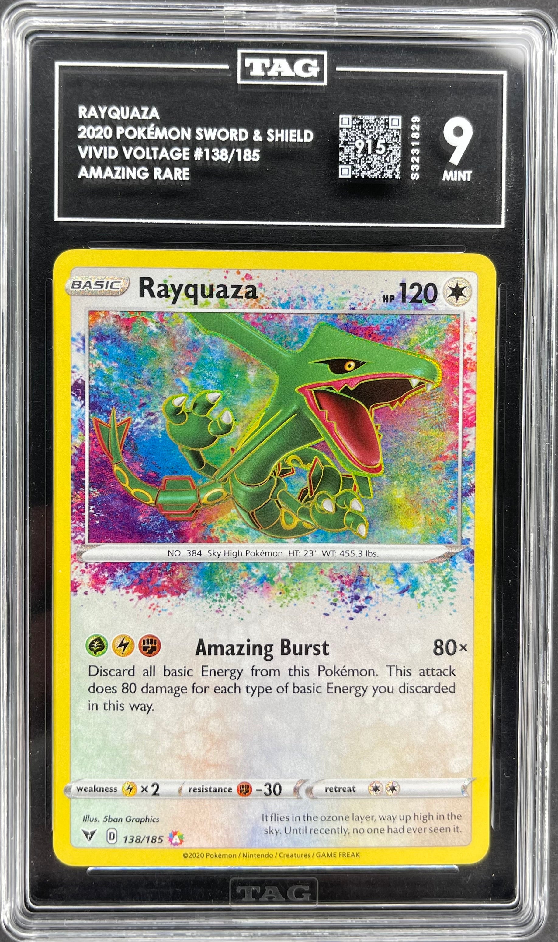 Rayquaza 138/185 - TAG 9