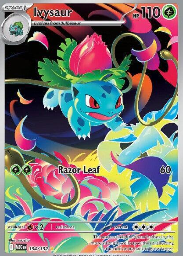 Ivysaur - 134/132 - ME01: Mega Evolution (MEG)