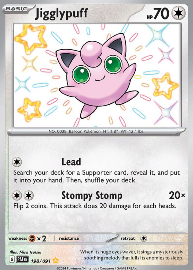 Jigglypuff - SV: Paldean Fates (PAF)