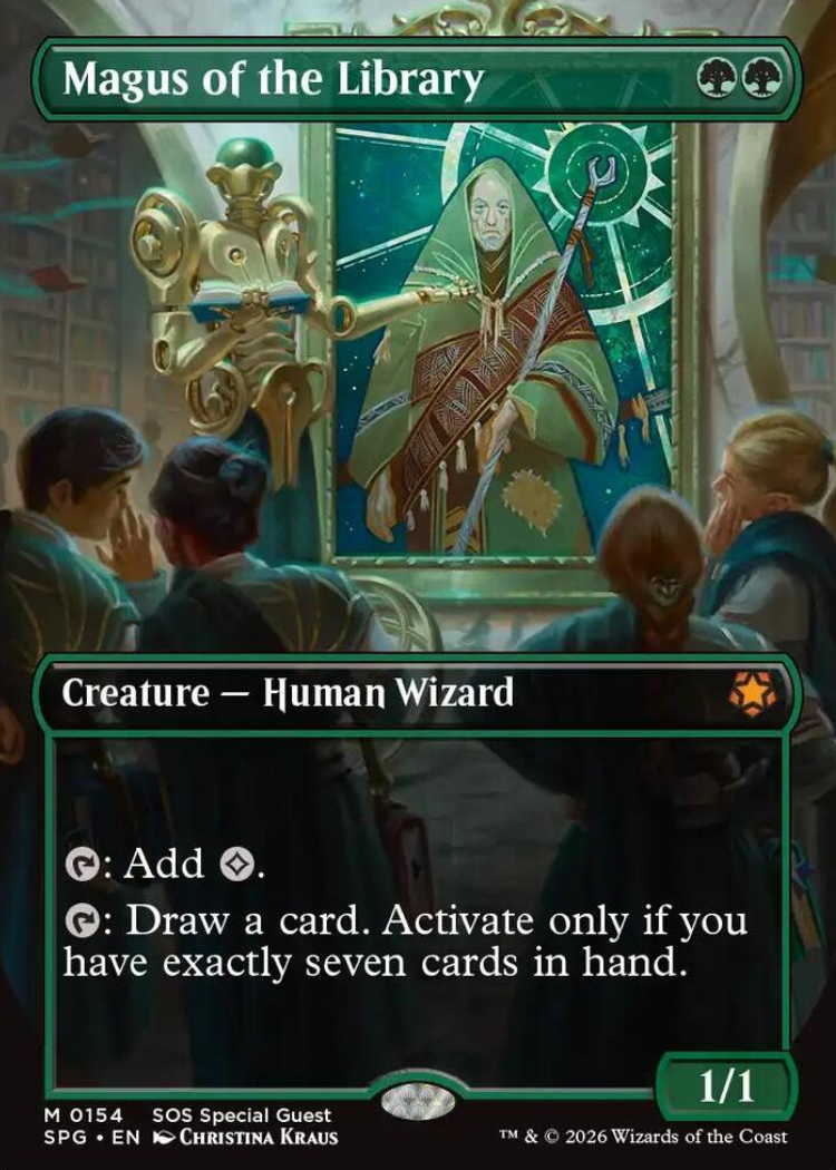 Magus of the Library (Borderless) - Special Guests (SPG)