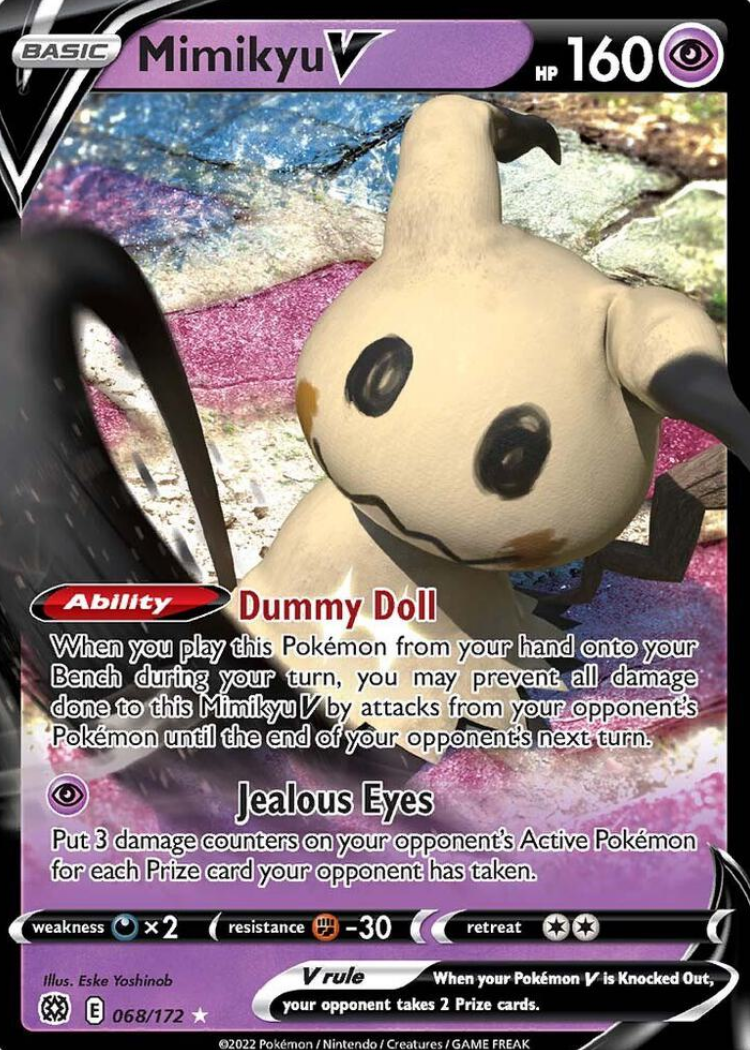 Mimikyu V - SWSH09: Brilliant Stars (SWSH09)