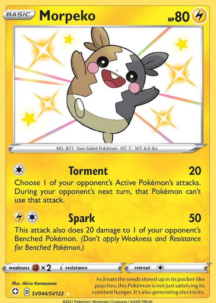 Morpeko - Shining Fates: Shiny Vault (SHFSV)