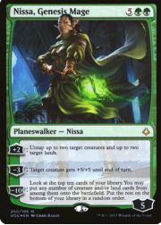 Nissa, Genesis Mage - Hour of Devastation (HOU) FOIL