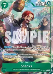 Shanks (Alternate Art) - The Azure Sea's Seven (OP14) ThePokeVibe