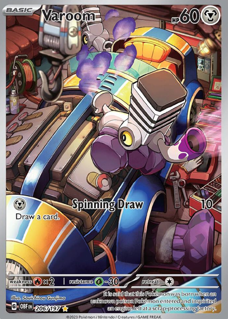 Varoom - 206/197 - SV03: Obsidian Flames (OBF)