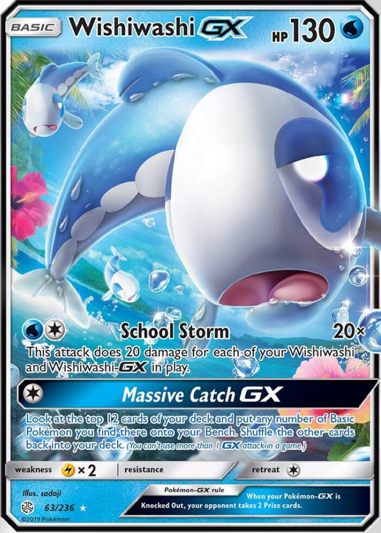 Wishiwashi GX - SM - Cosmic Eclipse (SM12)