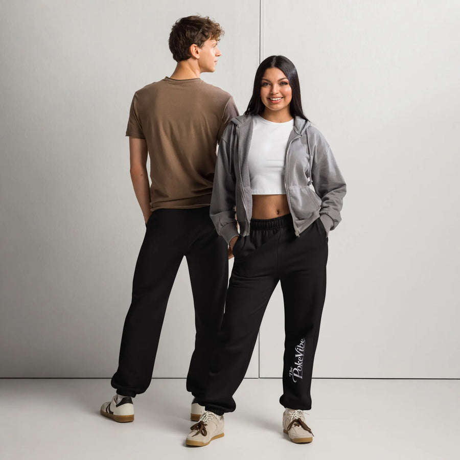 PokeVibe Unisex Typography Sweatpants